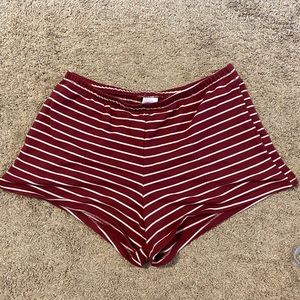 Striped Pajama Shorts!